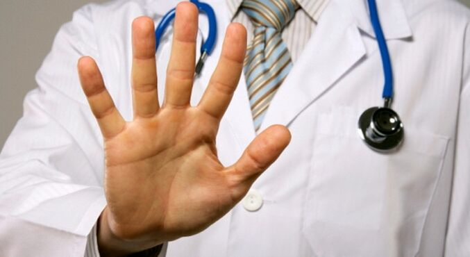 the doctor gives contraindications to penis enlargement